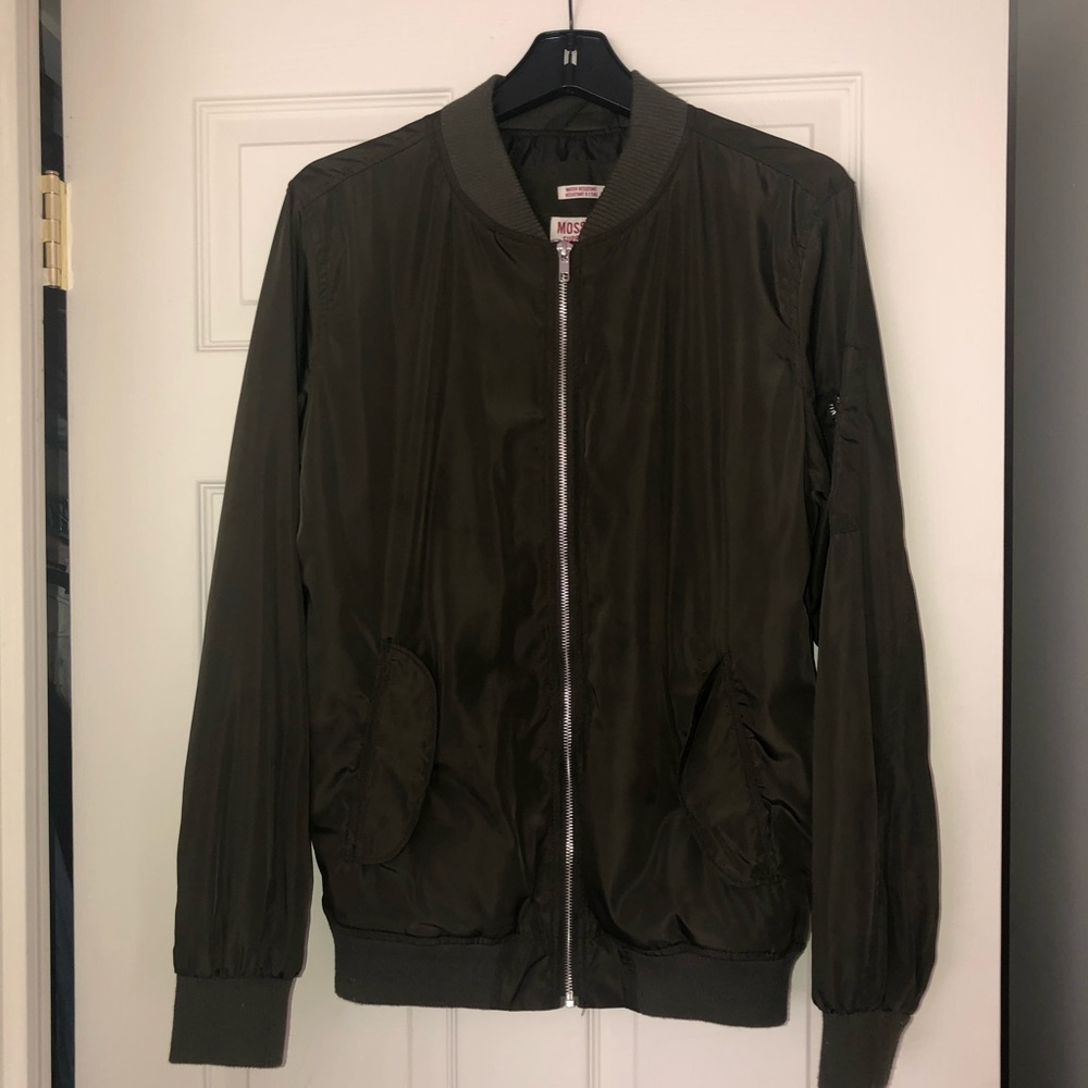 Mossimo Green Bomber Jacket (NWOT)